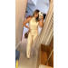 Conjunto Blusa Gola Alta E Calça Denise