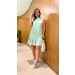 Vestido Curto Gola Alta Maitê