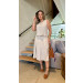 Conjunto Cropped E Saia Midi Suelen
