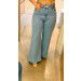 Calça Wide Detalhe Gigi