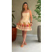 Vestido Curto Recorte Princesa Laila