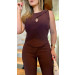 Conjunto Blusa E Calça Pantalona Kely