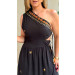 Vestido Longo Nula Manga Kátia