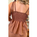 Conjunto Blusa Peplun E Short Dara