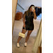Conjunto Colete E Short Couro Nina