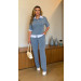 Conjunto Blusa E Calça Moletinho Bel 