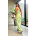 Conjunto Cropped E Calça Pantalona Vanessa