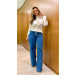 Calça Jeans Wide Leg Adriele