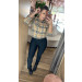 Cropped Camisa Xadrez Day