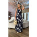 Vestido Longo Alcinha Bordado Carol