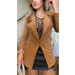 Max Blazer Alfaiataria Com Ombreira