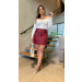 Blusa Ombro Á Ombro Com Detalhe Lís