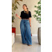 Calça Wide Ampla Marta 