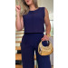 Conjunto Cropped E Calça Pantalona Dani