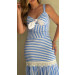 Conjunto Cropped E Saia Yara 