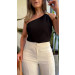 Blusa Nula Manga Bruna