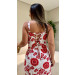 Conjunto Cropped E Saia Longa Mirela