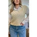 Camisa Com Suéter Tricot Sabrina
