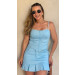 Conjunto Corset e Shortsaia Fátima