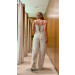 Conjunto Cropped E Calça Raiane 