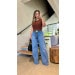Calça Jeans Wide Leg Agata