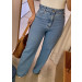 Calça Jeans Com Aplicação Sara