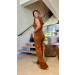 Conjunto Blusa E Calça Linho Com Elastano Flay