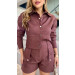 Conjunto Camisa E Short Mia