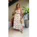 Conjunto Cropped E Saia Midi Isabella