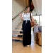 Conjunto Blusa E Saia Midi Moletinho Verusa
