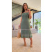 Vestido Midi Poá Alice