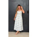 Conjunto Corset E Saia Midi Rebeca 