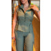 Conjunto Blusa E Calça Cargo Leticia