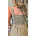 Vestido Curto Alça Larga Fer