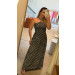 Vestido Longo Frente Única Tayla 