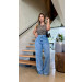 Calça Jeans Wide Leg Deise