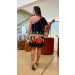 Vestido Curto Nula Manga Eduarda