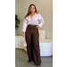 Calça Pantalona C/ Cinto Eloá