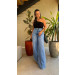 Calça Jeans Wide Leg Lana
