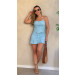 Conjunto Corset e Shortsaia Fátima