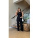 Conjunto Cropped E Calça Alfaiataria Déia 