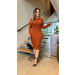 Vestido Tricot Manga Longa Cecilia