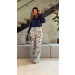 Calça Pantalona Linho Josi