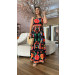 Vestido Longo Alcinha Vick Cores