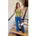Calça Jeans Reta Isadora