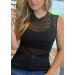 Blusa Regata Renda Jéssica