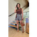 Short Curto Jacquard Bruna