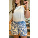 Conjunto Cropped E Short Marcela