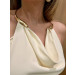 Vestido Detalhe Gola Bianca 
