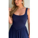 Vestido Midi Recorte Princesa 